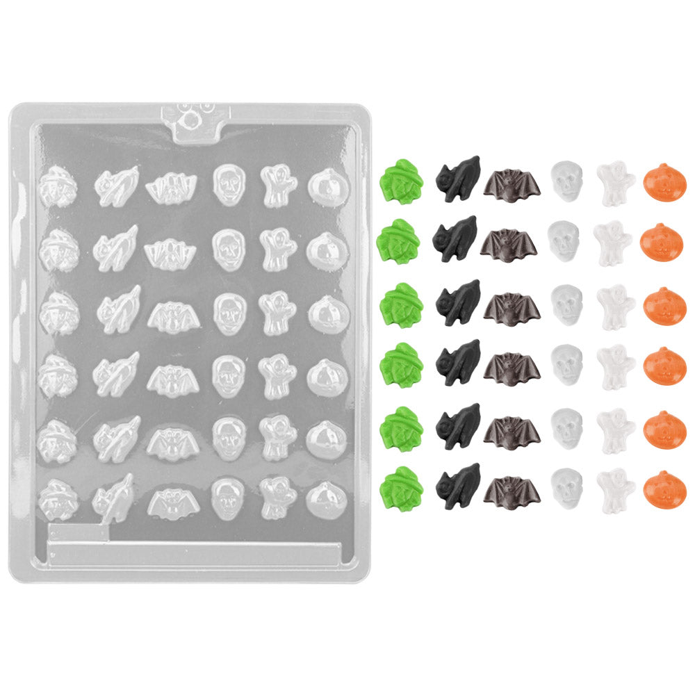 Mini Halloween Assortment Chocolate Mold