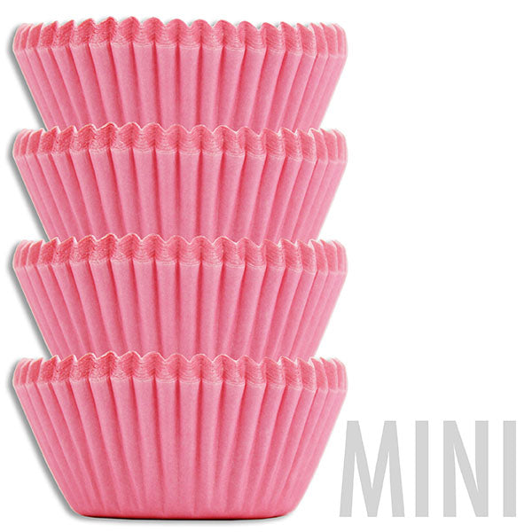 Mini Light Pink Baking Cups