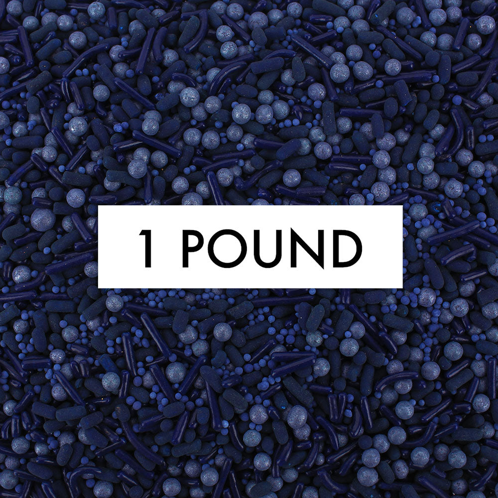 Navy Blue Sprinkle Blend 1 LB