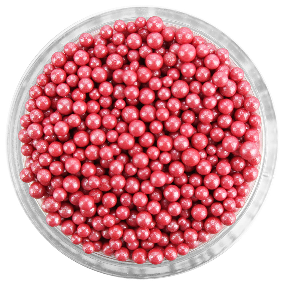 Pearly Red Nonpareils