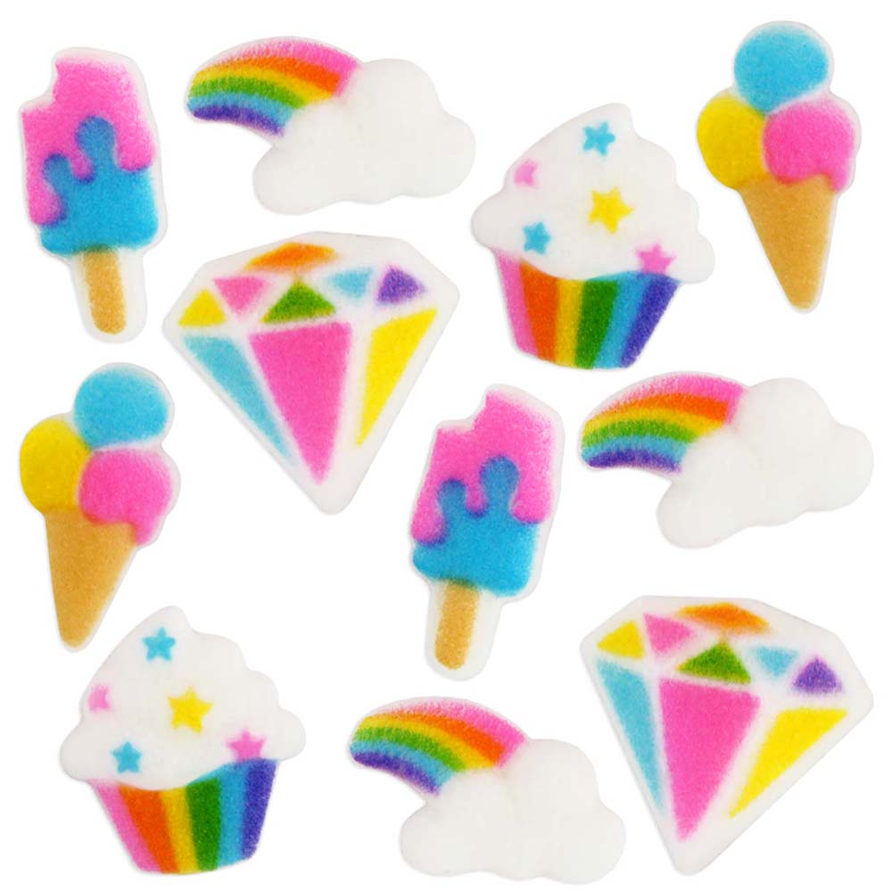 Rainbow Charm Sugars