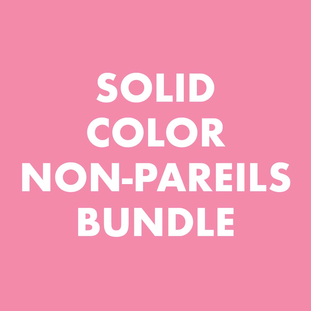 Solid Color Non-Pareils Bundle