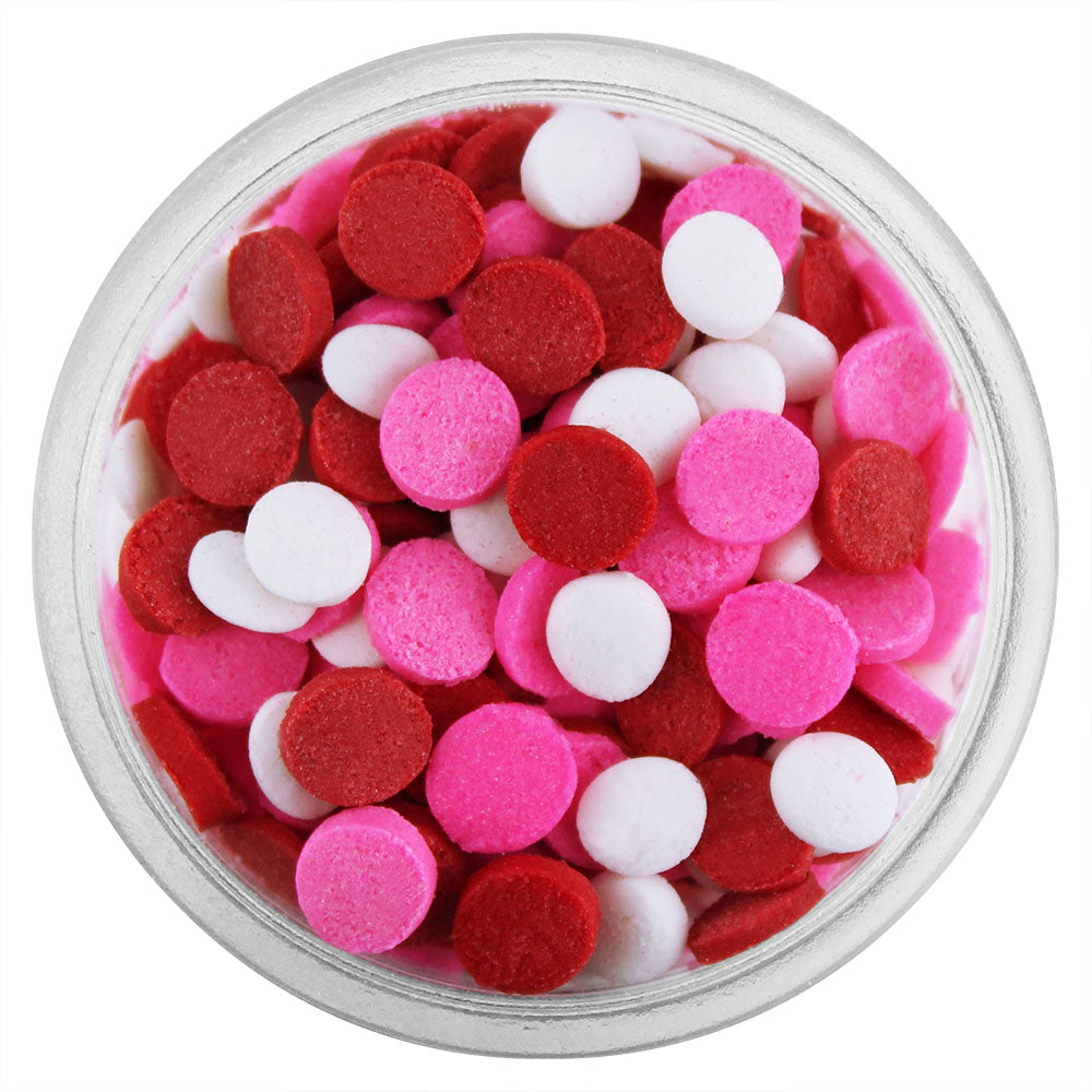 Valentine Confetti Dot Sprinkles