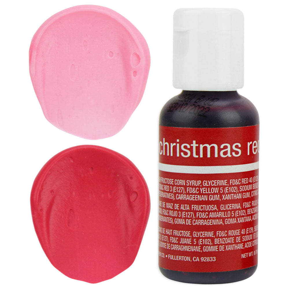 Christmas Red Chefmaster Gel Food Coloring