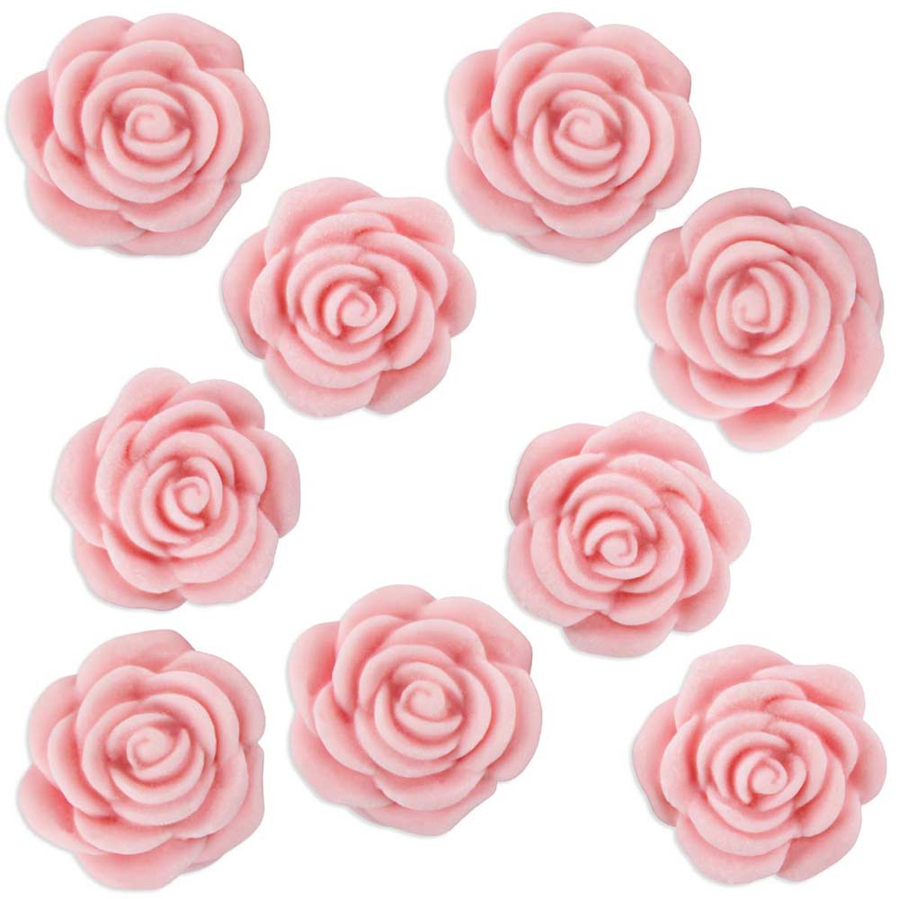 Light Pink Fondant Tea Roses