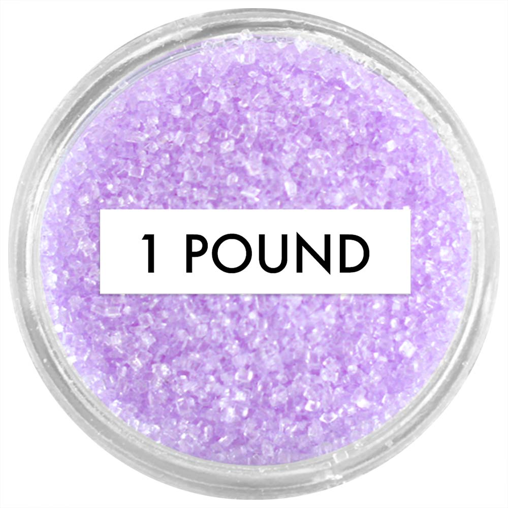 Lilac Sanding Sugar 1 LB