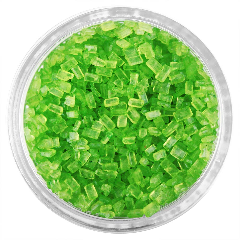 Lime Green Chunky Sugar