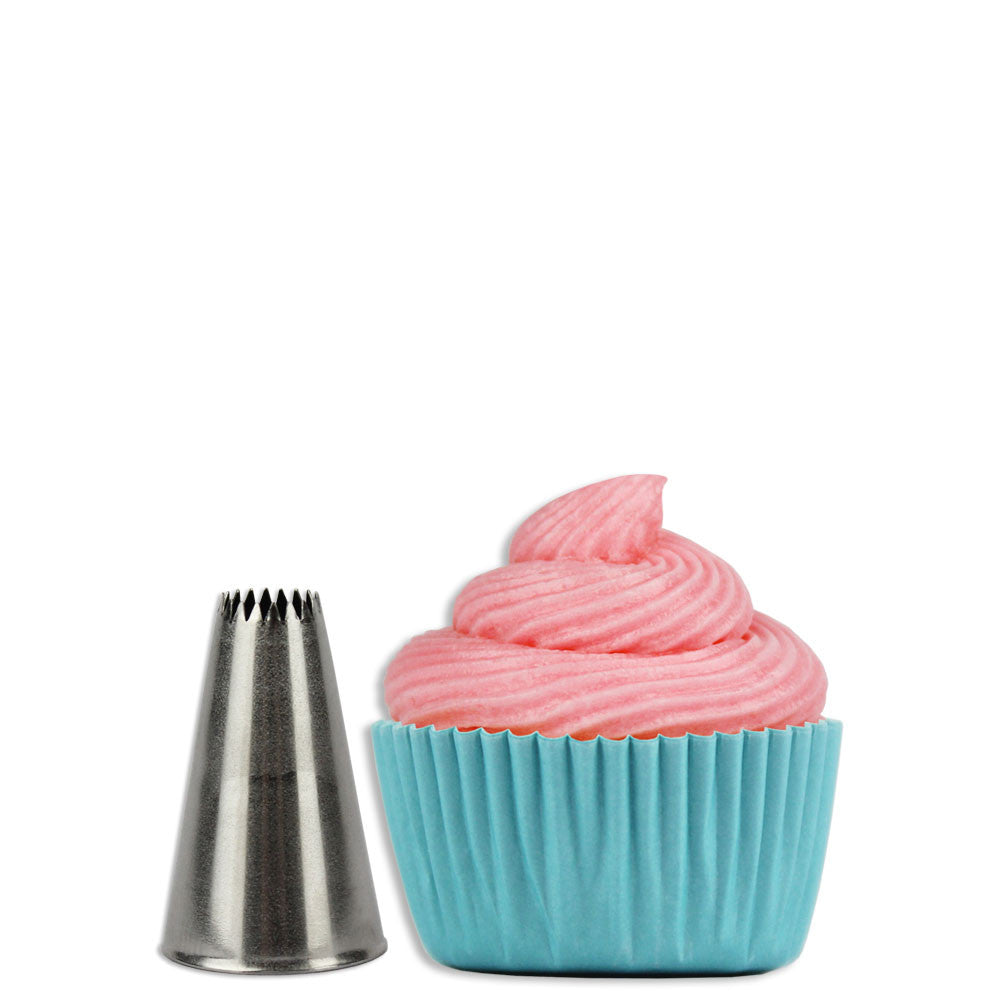 Cupcake French Tip Piping Nozzle Ateco 363 French Star Piping Tip