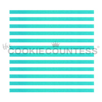 Narrow Stripes Cake & Cookie Stencil