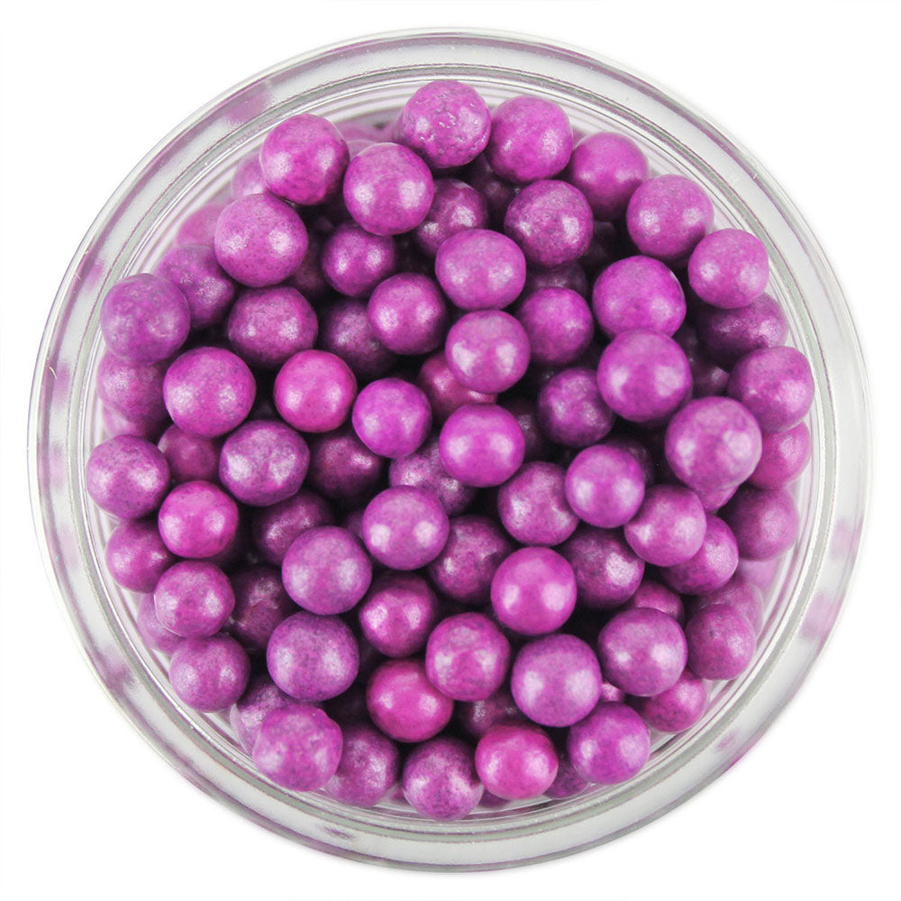 Pearly Fuchsia Sugar Pearls