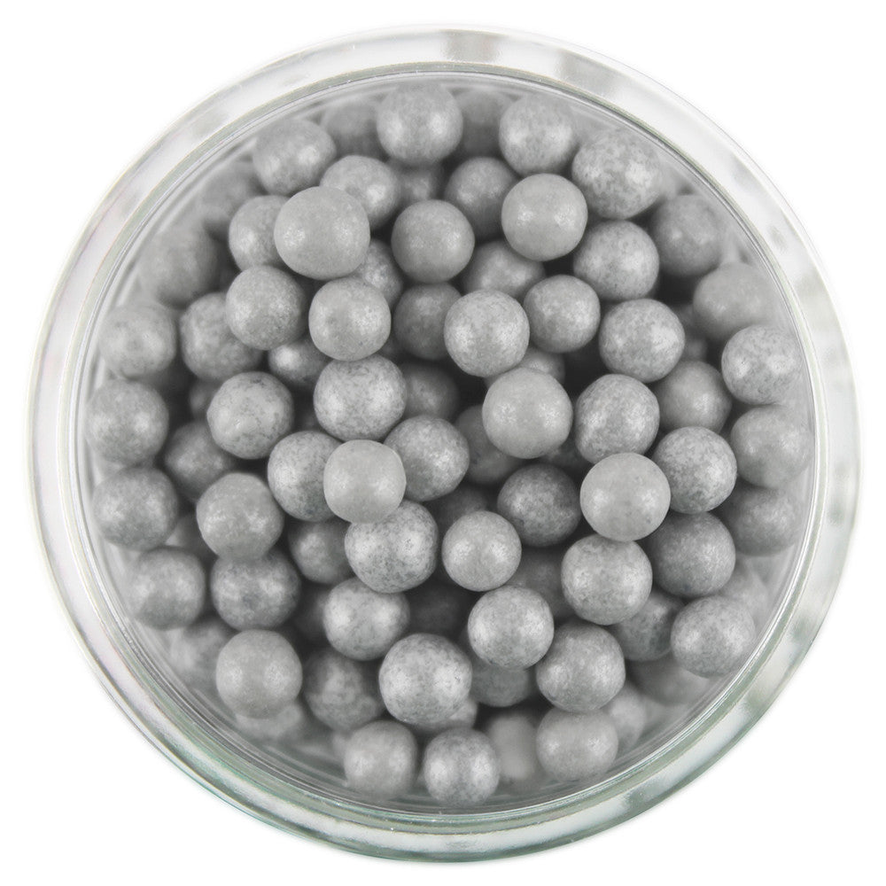 Pearly Gray Sugar Pearls
