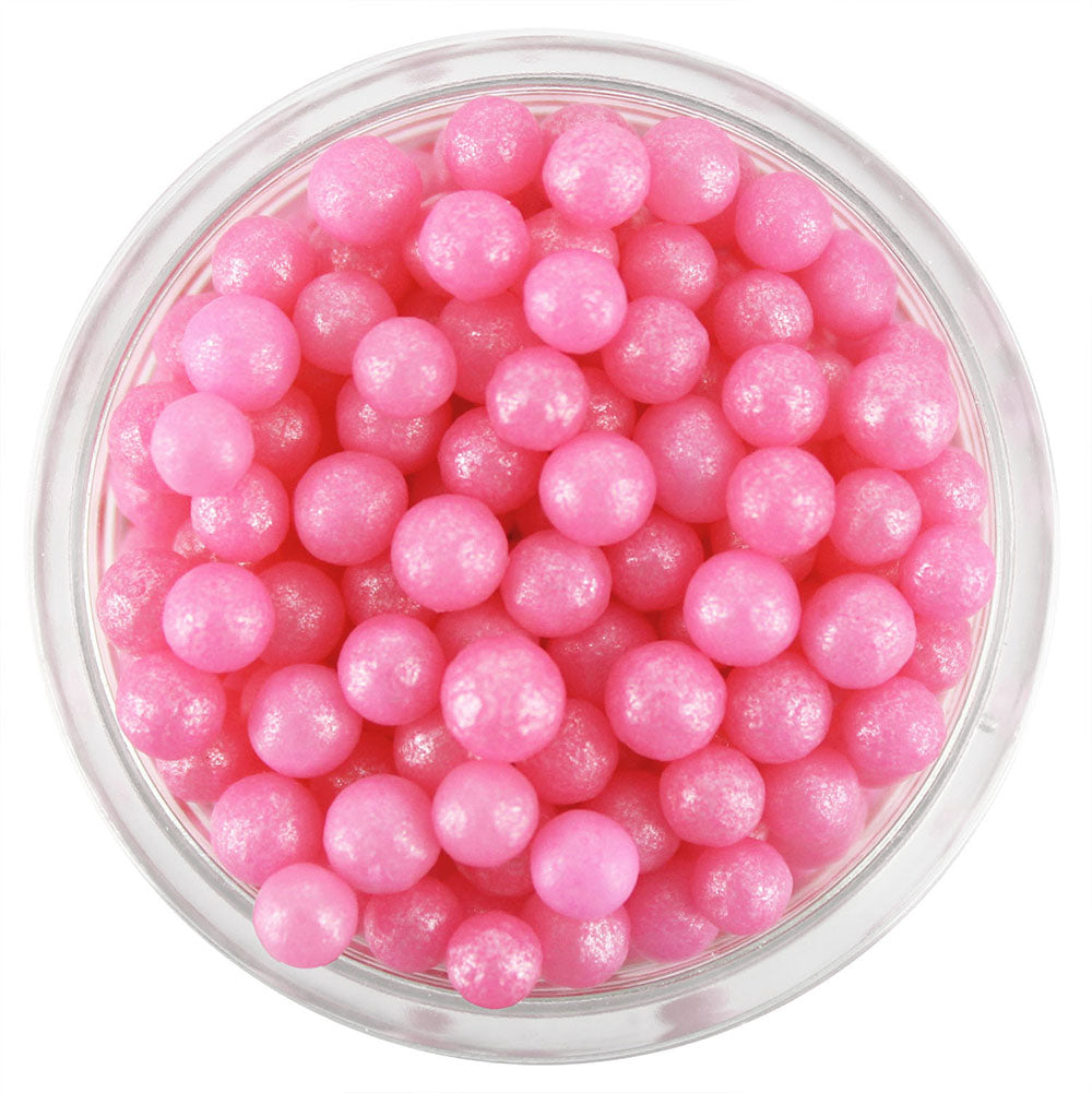 Pearly Pink Sugar Pearls
