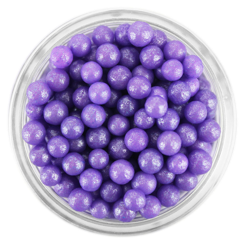 Pearly Purple Sugar Pearls