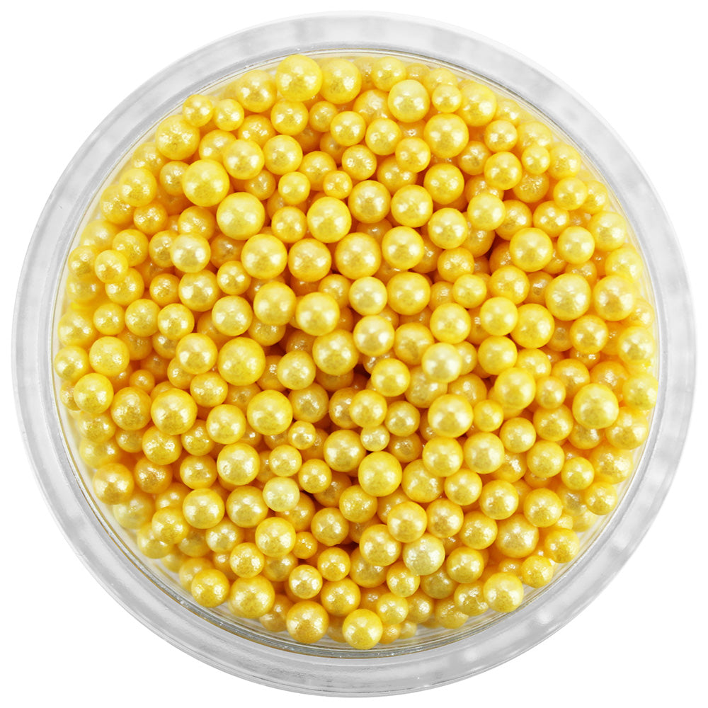 Pearly Yellow Non-Pareils