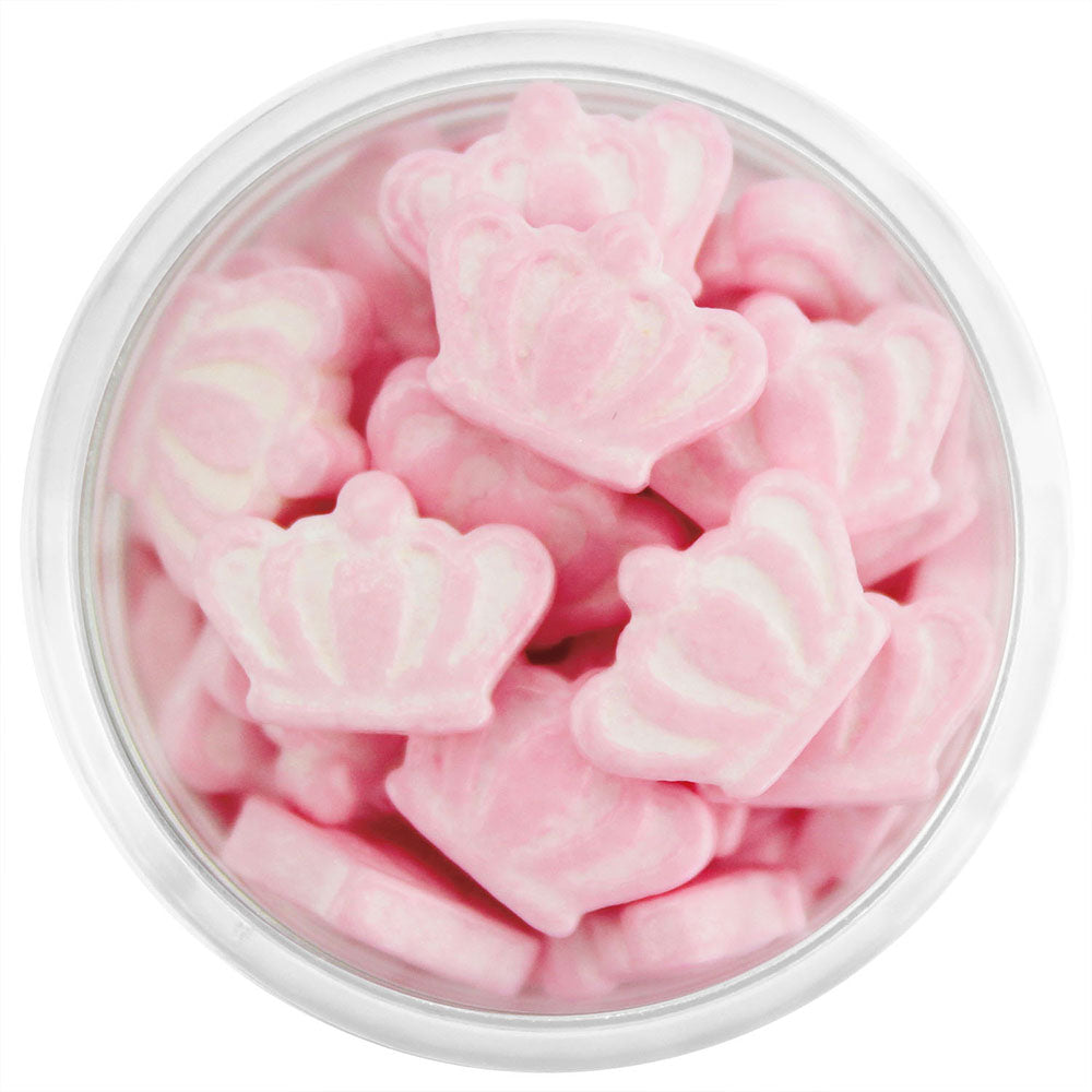 Light Pink Crown Candy Sprinkles