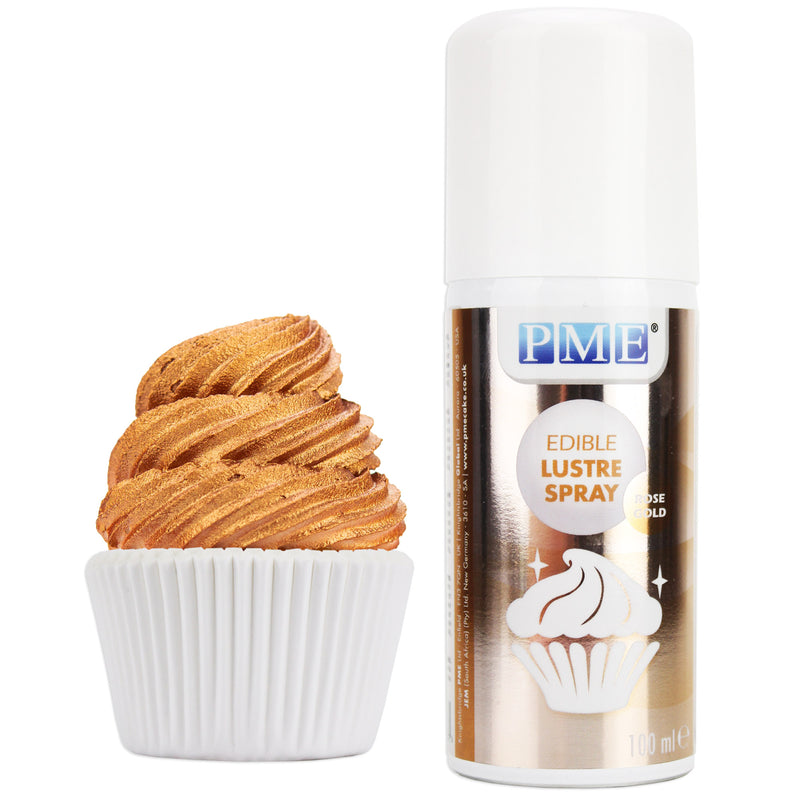 Rose Gold Luster Spray Food Coloring – Layer Cake Shop