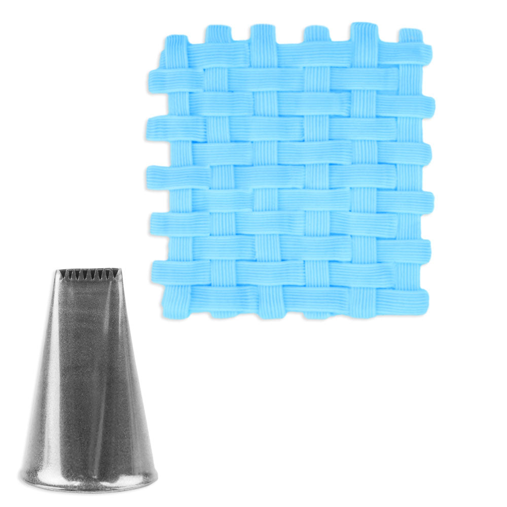 Basket Weave Decorating Tip #47
