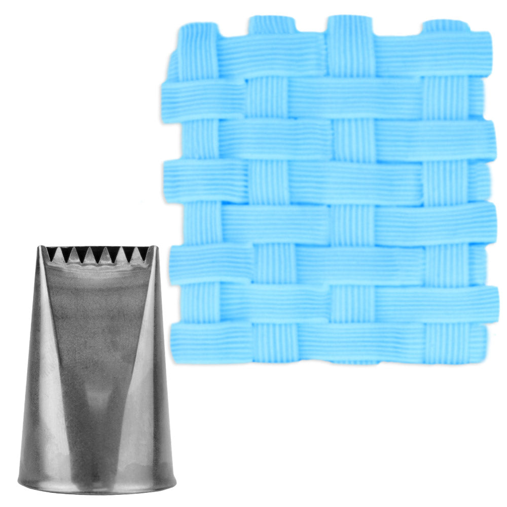 Basket Weave Decorating Tip #897