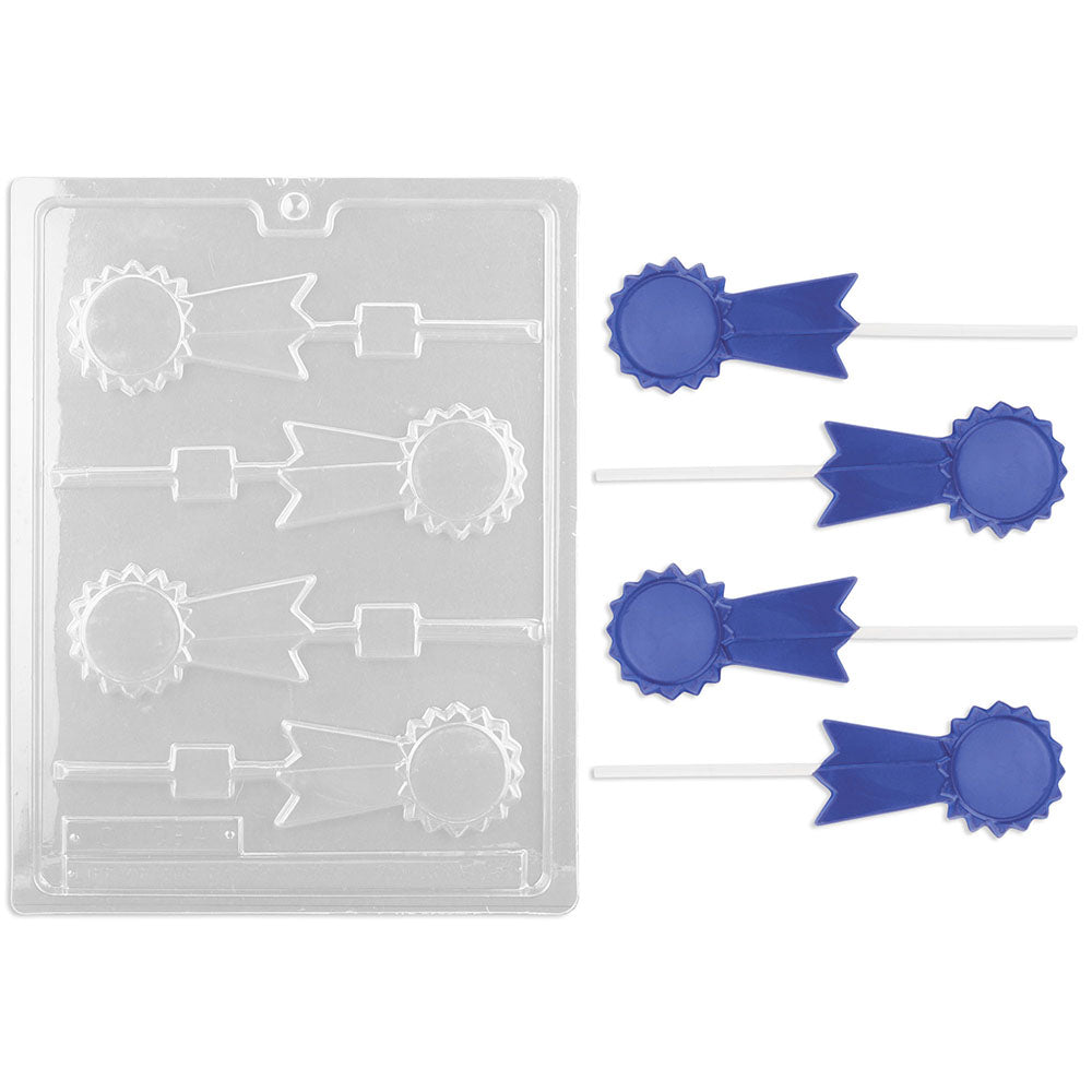 Blue Ribbon Lollipop Chocolate Mold