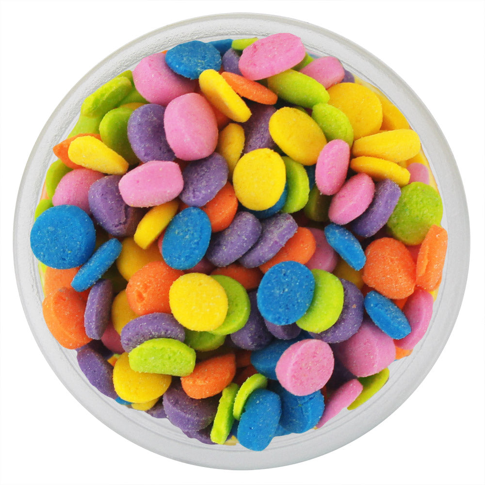 Bright Neon Confetti Dot Sprinkles
