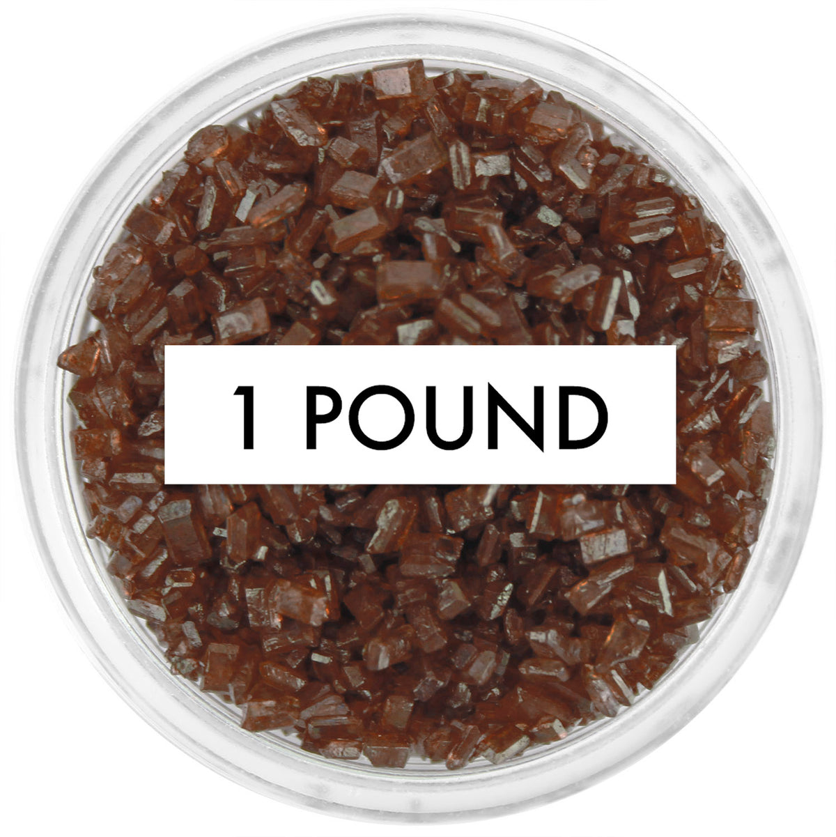 Brown Chunky Sugar 1 LB