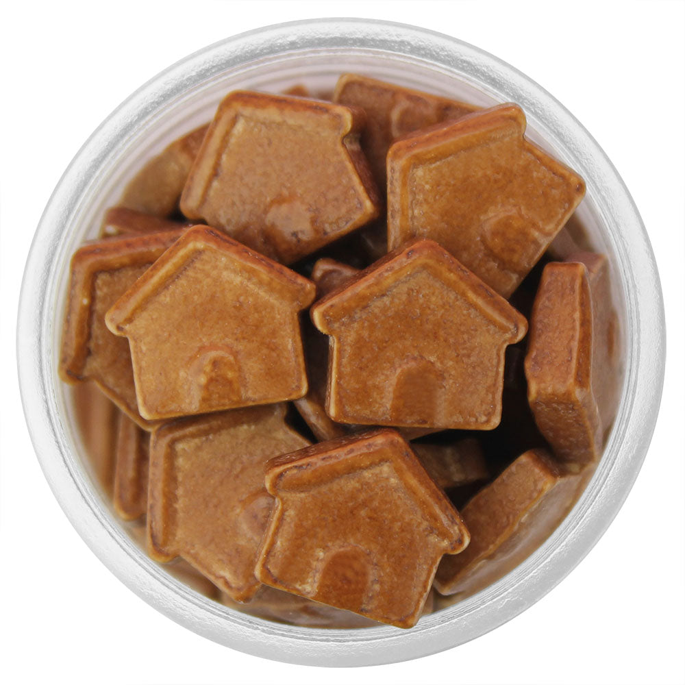 Brown Gingerbread House Candy Sprinkles