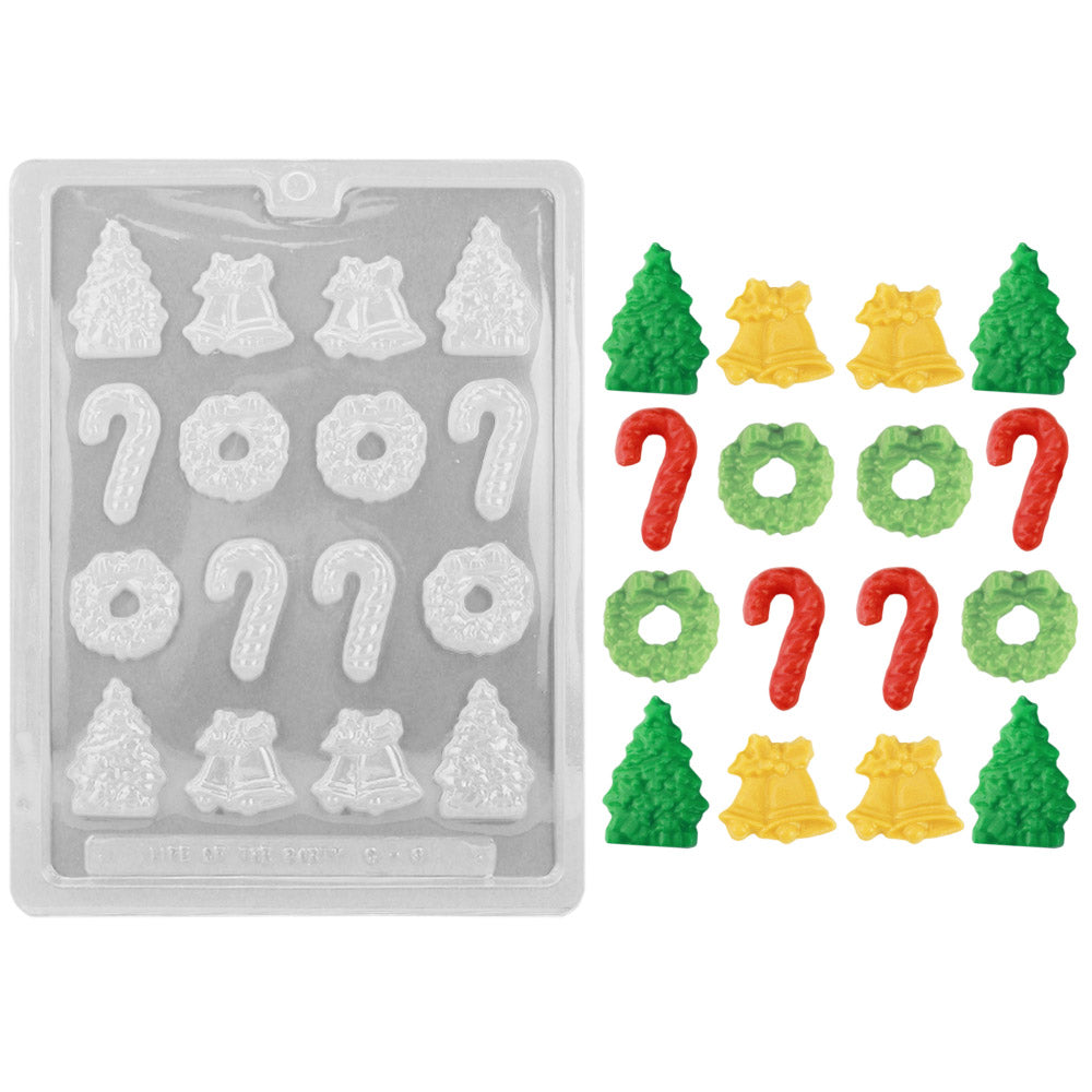 Christmas Assortment Chocolate Mold