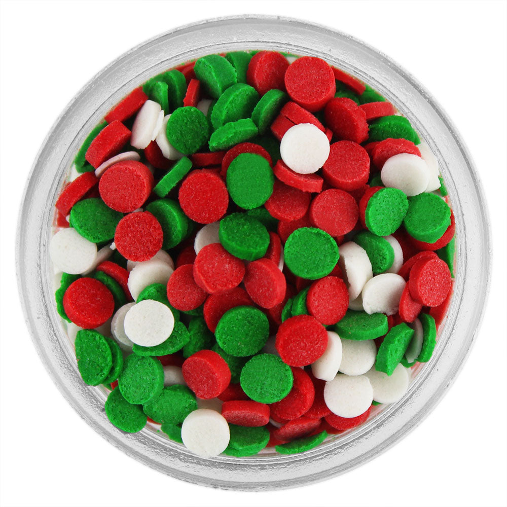 Christmas Mini Confetti Dot Sprinkles