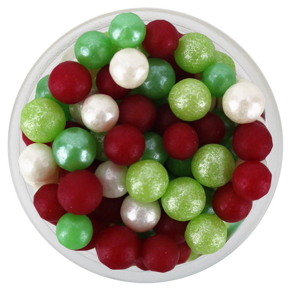 Christmas Sugar Pearl 5MM Blend