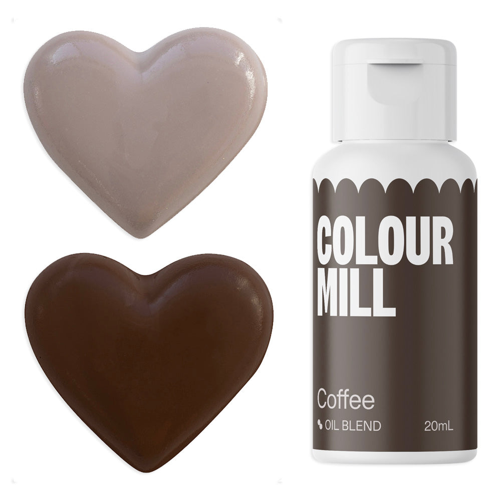 Coffee Brown Colour Mill Oil Based Food Coloring