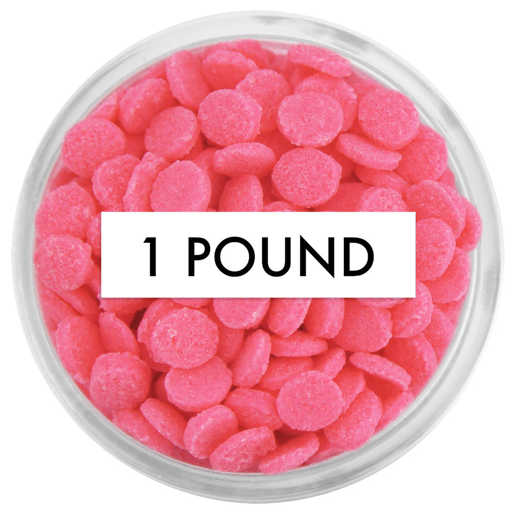 Coral Confetti Dot Sprinkles 1 LB