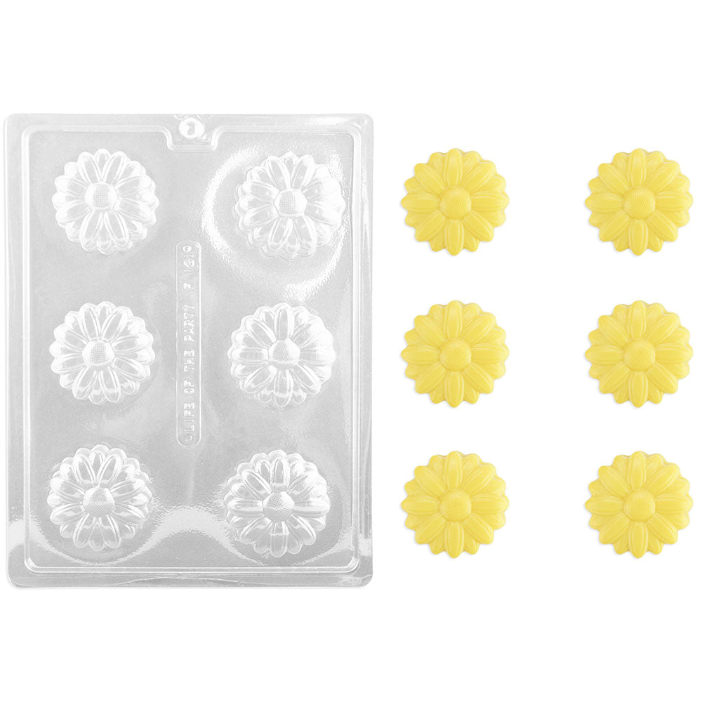 Daisy Cookie Chocolate Mold