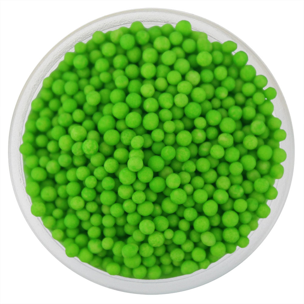 Deep Lime Green Nonpareils