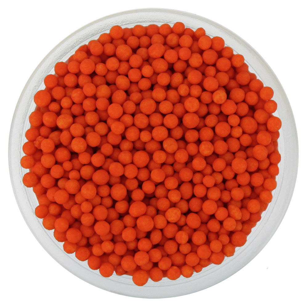 Deep Pumpkin Orange Nonpareils