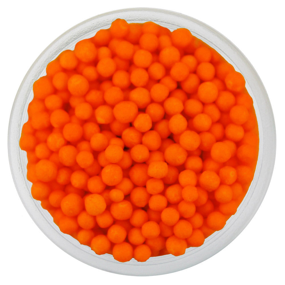 Deep Vivid Orange Jumbo Nonpareils