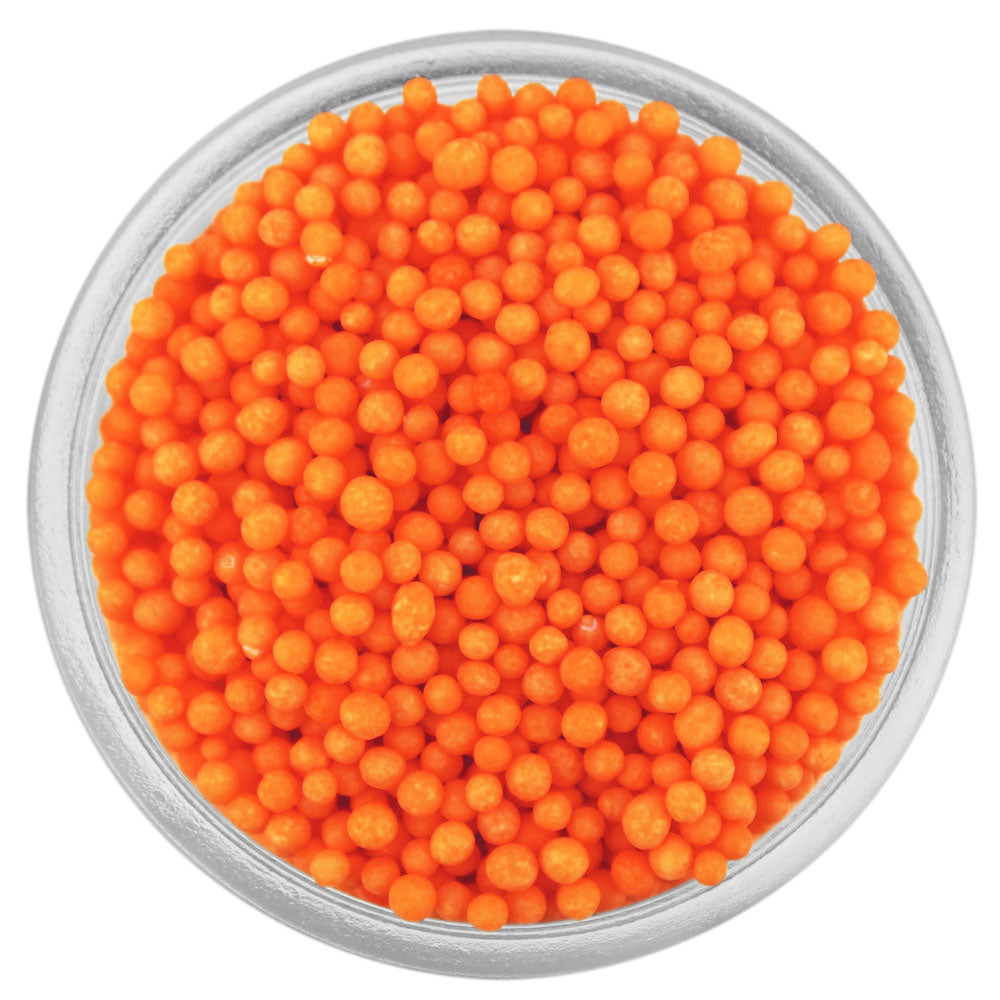 Deep Vivid Orange Nonpareils