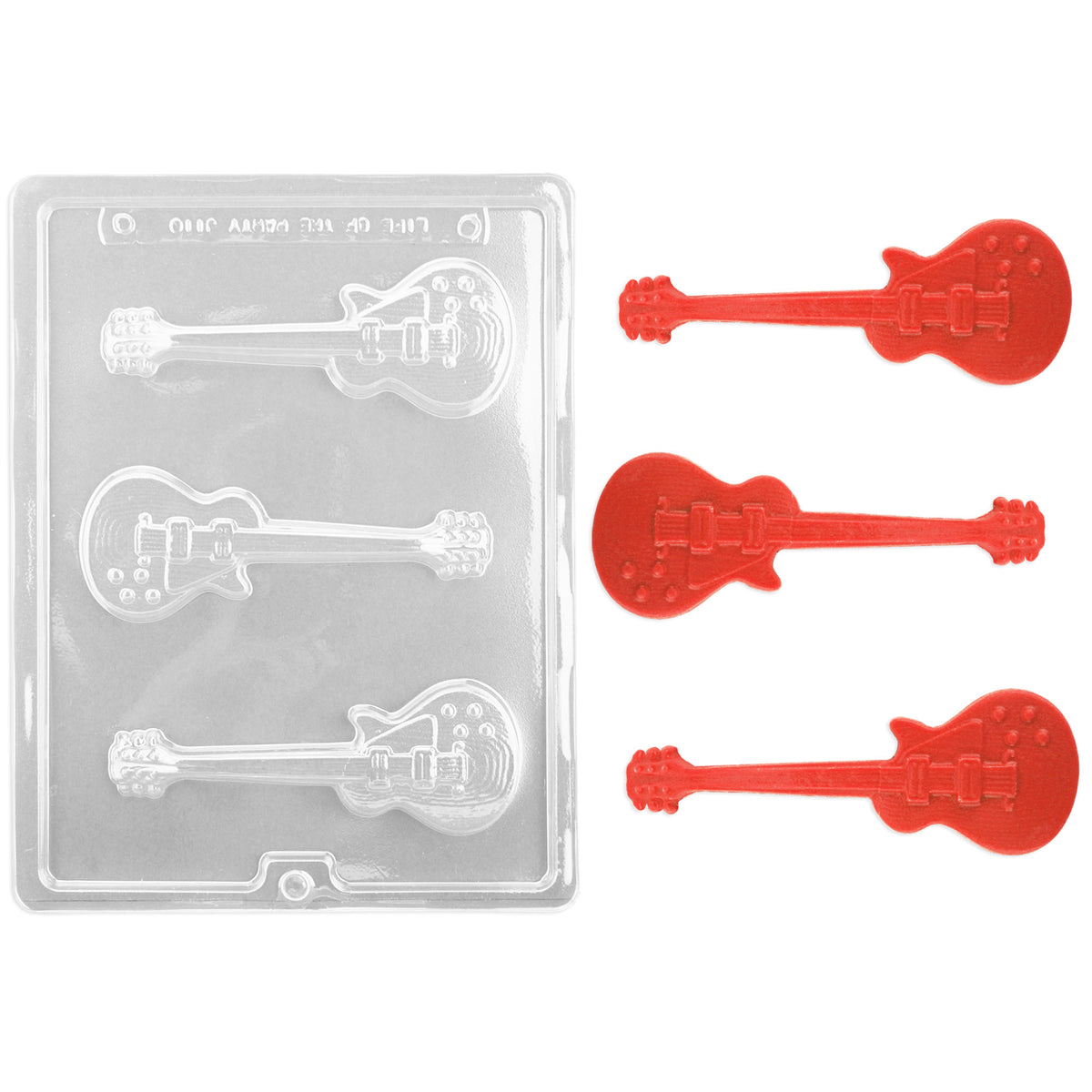 Electric Guitar Chocolate Mold