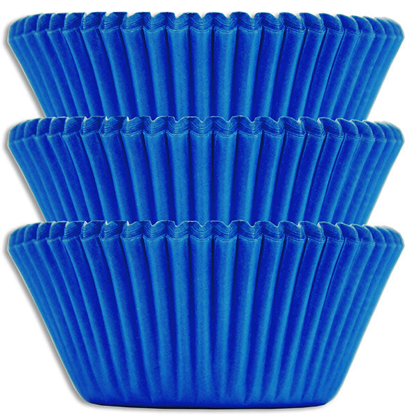 Electric Blue Baking Cups