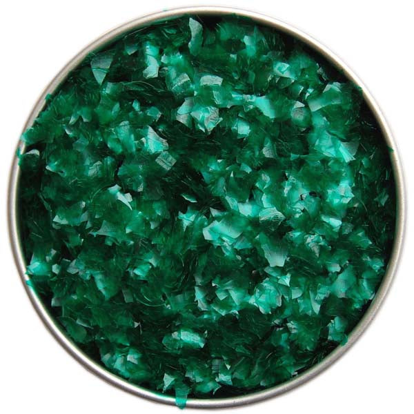 Emerald Green Edible Glitter Flakes