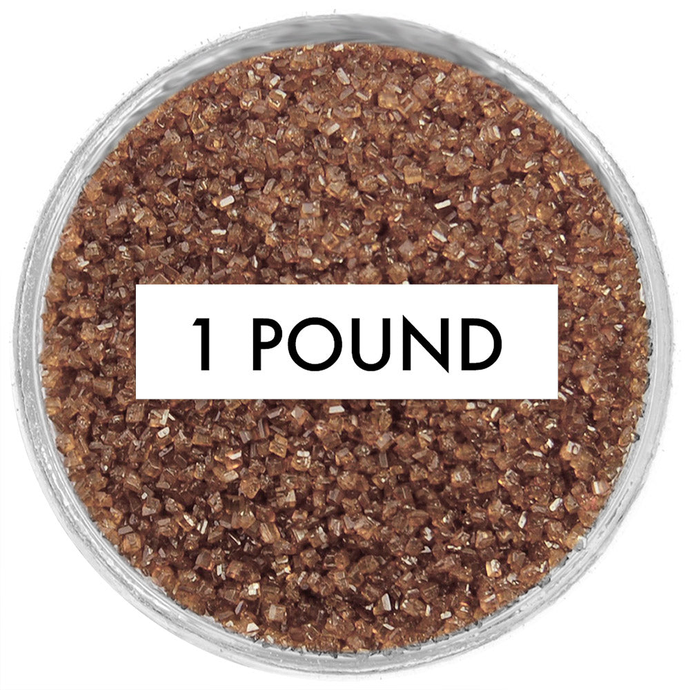 Golden Brown Sanding Sugar 1 LB