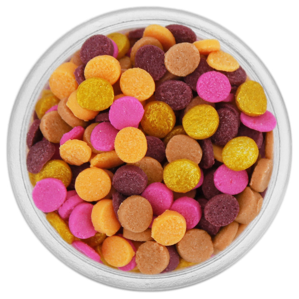 Golden Harvest Confetti Dot Sprinkles