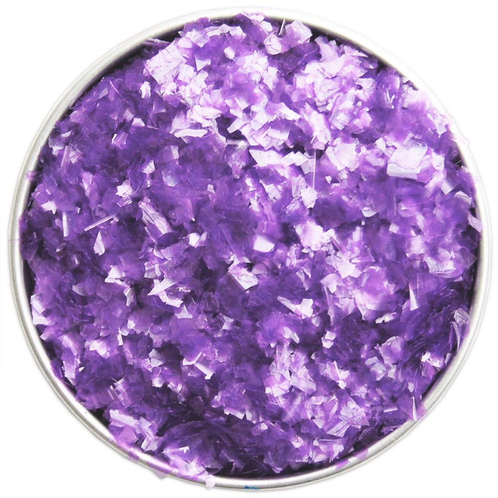 Lavender Edible Glitter Flakes