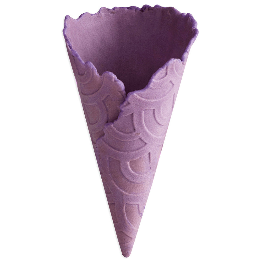 Purple Lavender Ice Cream Cones