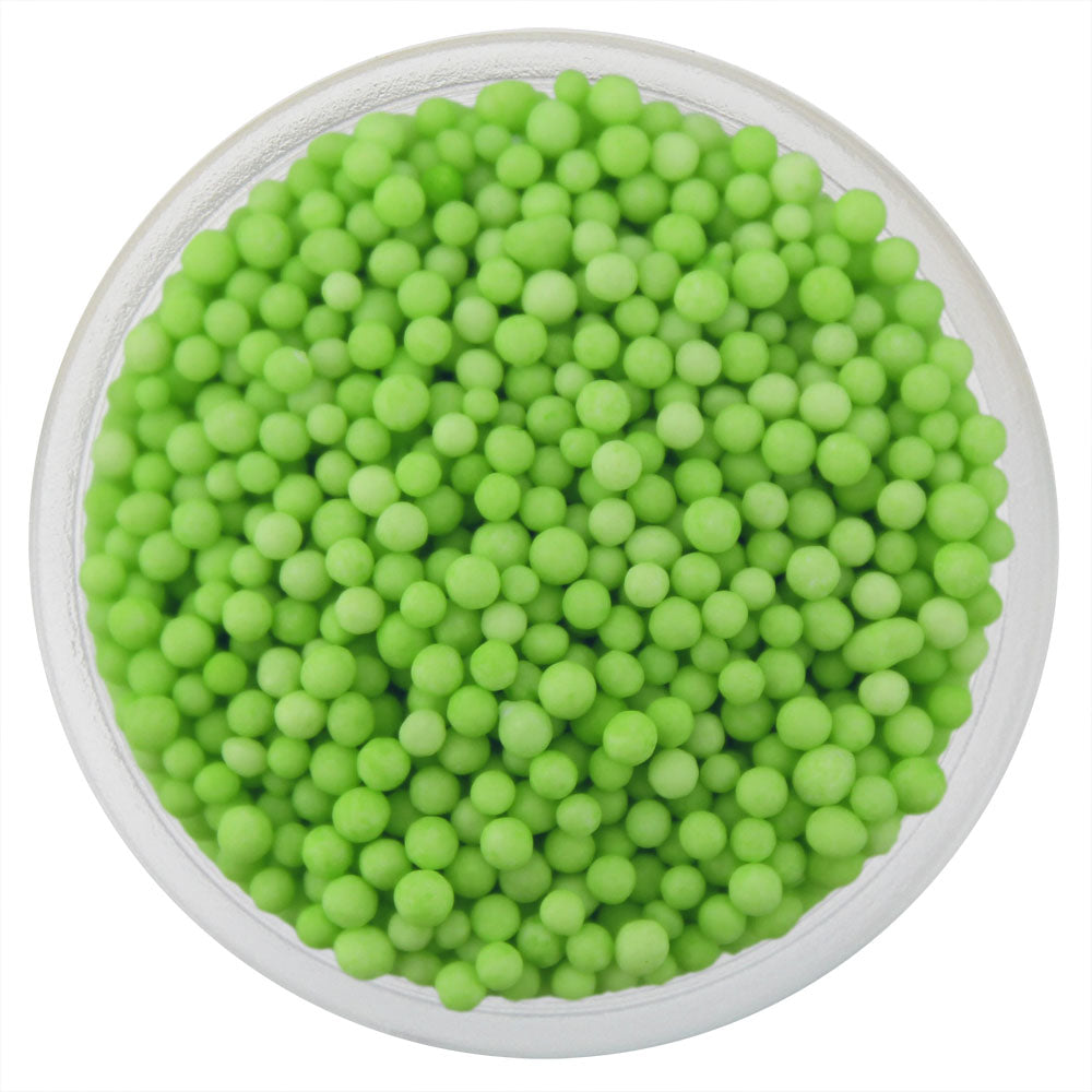 Light Apple Green Nonpareils