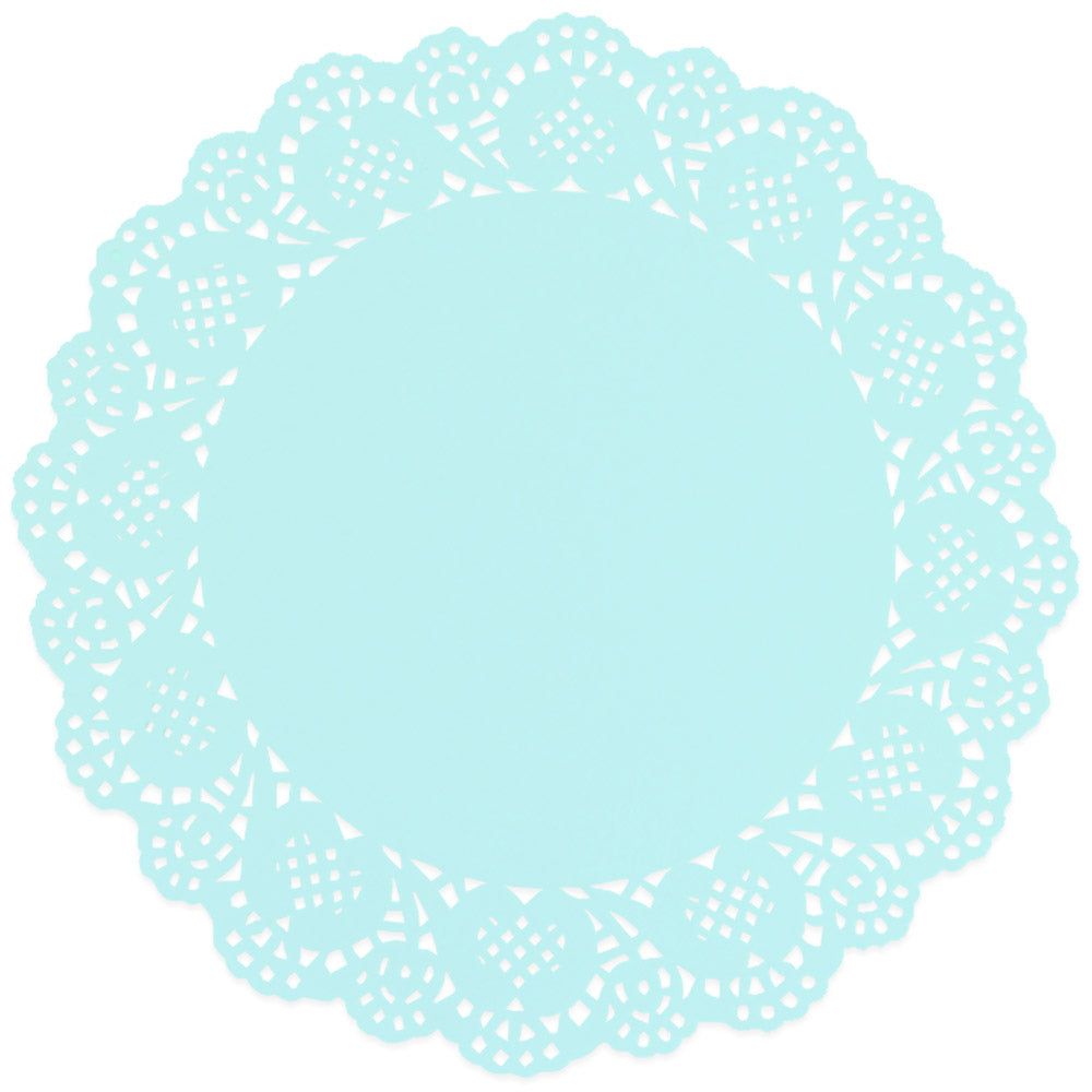 Light Blue Paper Doily 7.5"