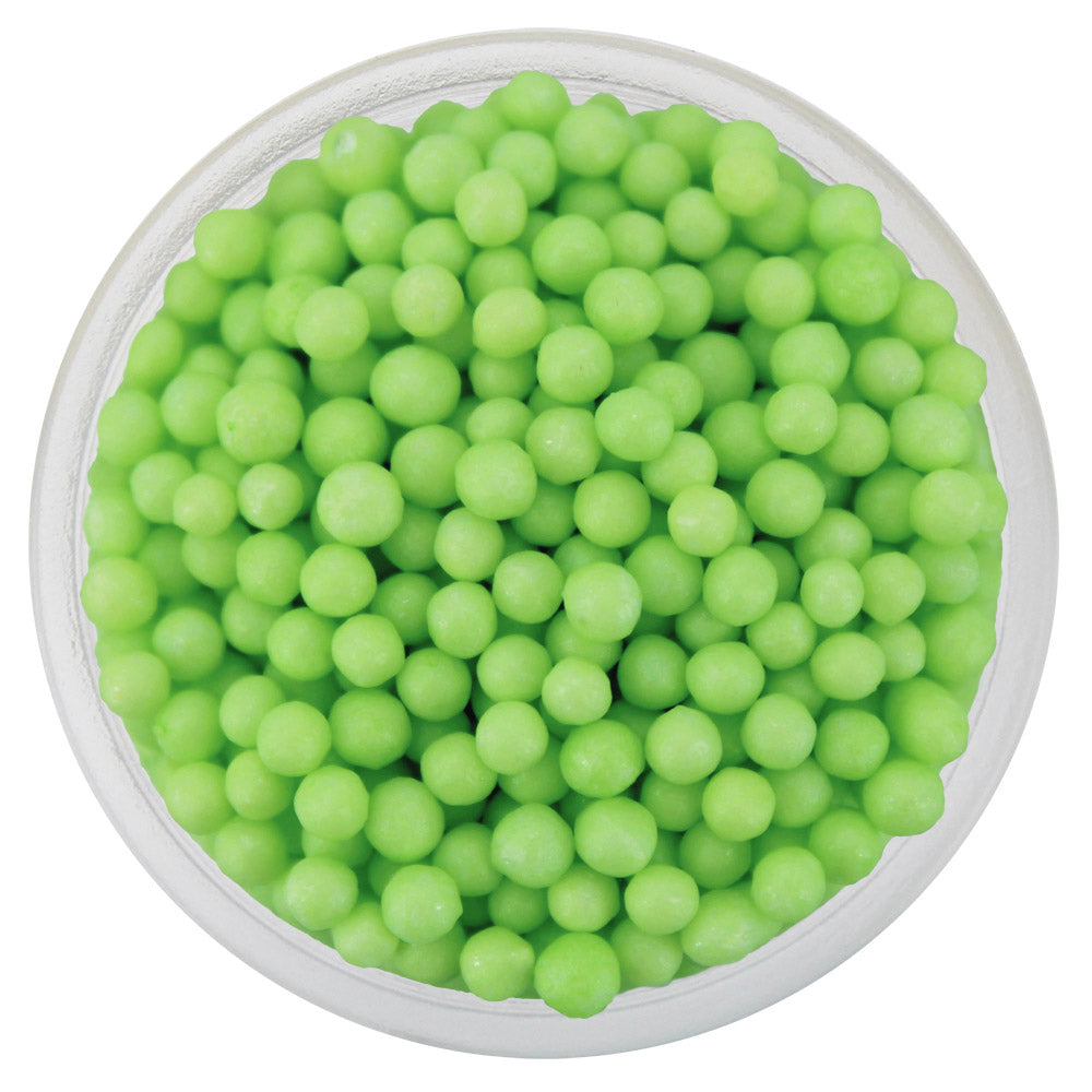 Light Lime Green Jumbo Nonpareils