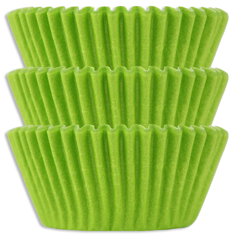 Lime Green Baking Cups