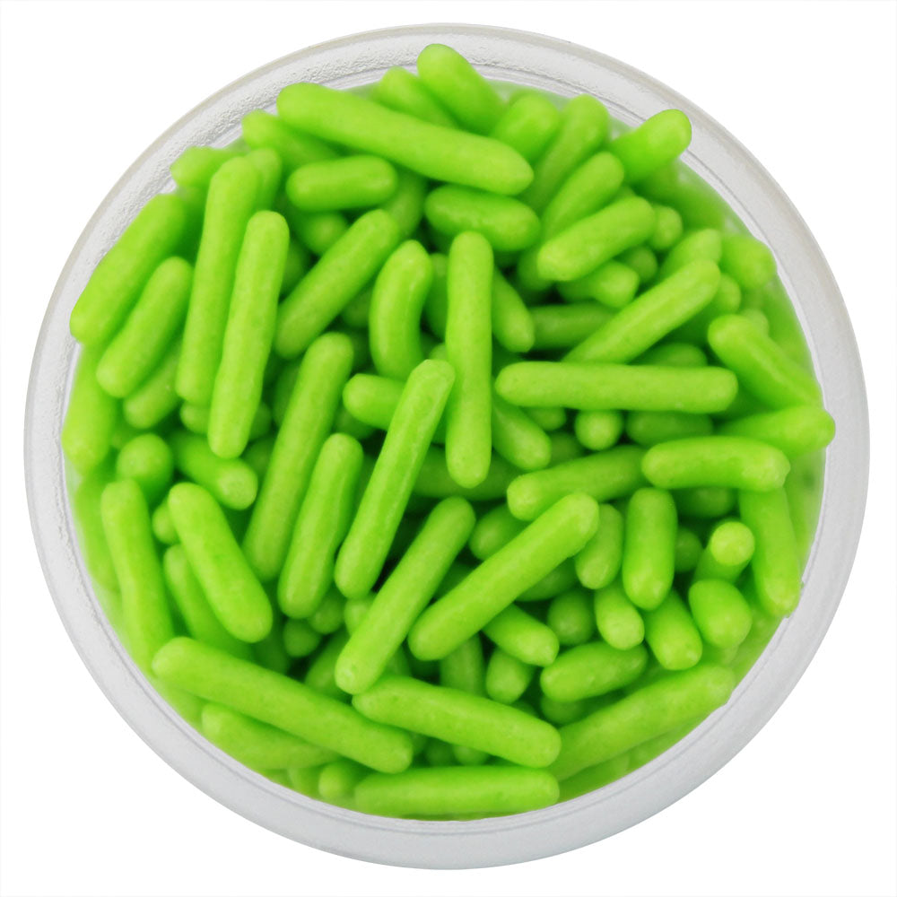 Lime Green Thin Jimmies
