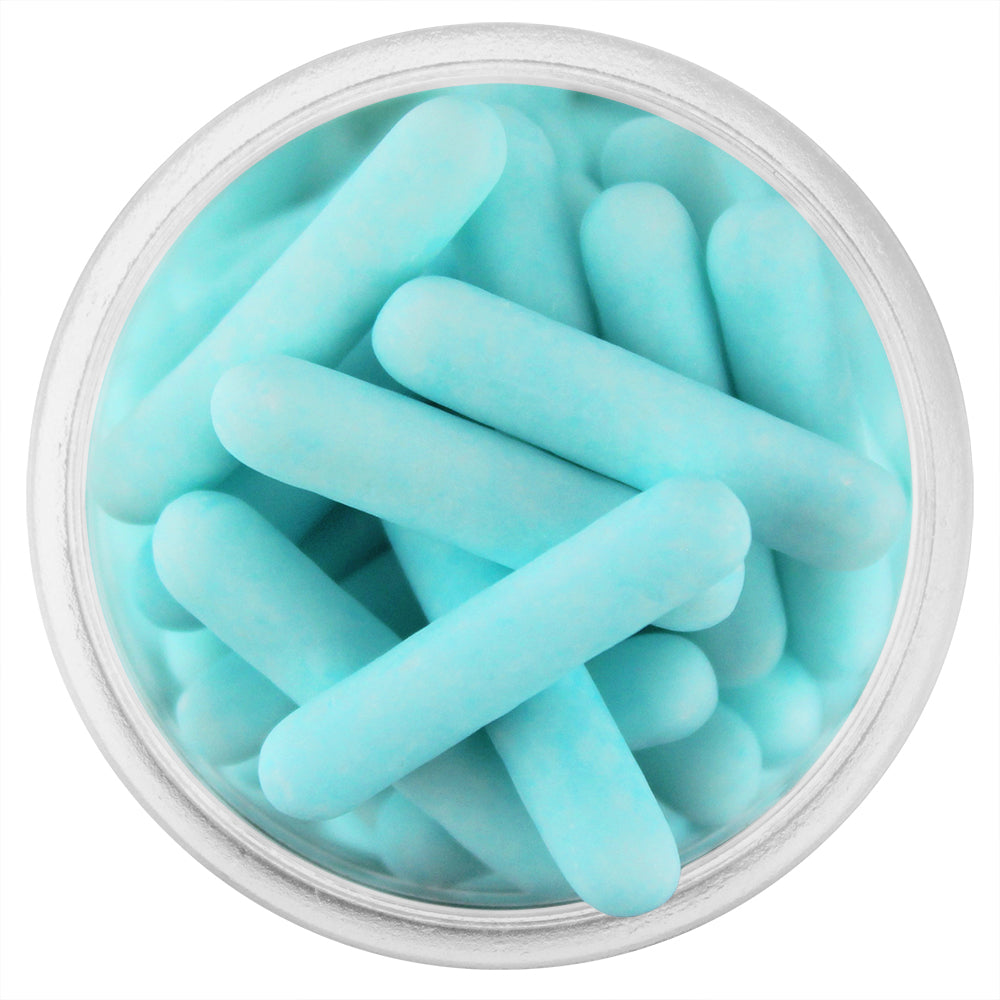 Light Blue Matte Rod Sprinkles