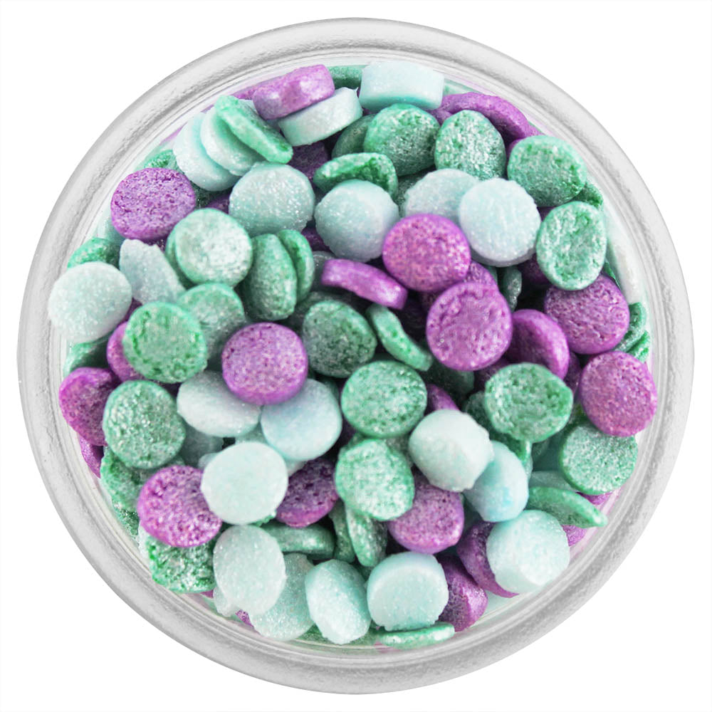 Mermaid Shimmer Confetti Dot Sprinkles